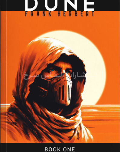 تصویر جلد کتاب "Dune - Book One" - "تلماسه جلد اول" اثر فرانک هربرت زبان اصلی نشر الماس سرخ