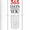 تصویر جلد کتاب "365 days without you" - " 365 روز بدون تو" اثر آکیر زبان اصلی نشر الماس سرخ