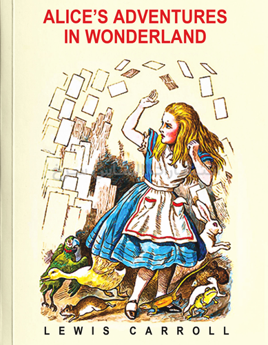 تصویر جلد کتاب "Alice's Adventures In Wonderland" - "ماجرای آلیس در سرزمین عجایب" اثر لوییس کارول زبان اصلی نشر الماس سرخ